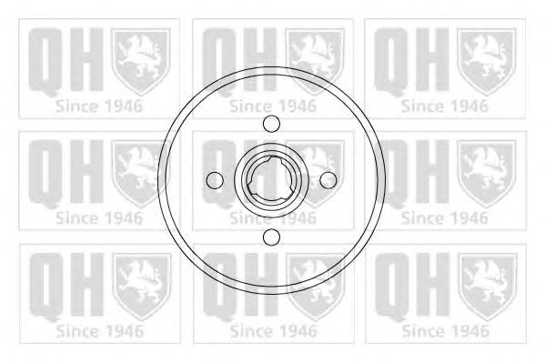 Тормозной барабан QUINTON HAZELL BDR131
