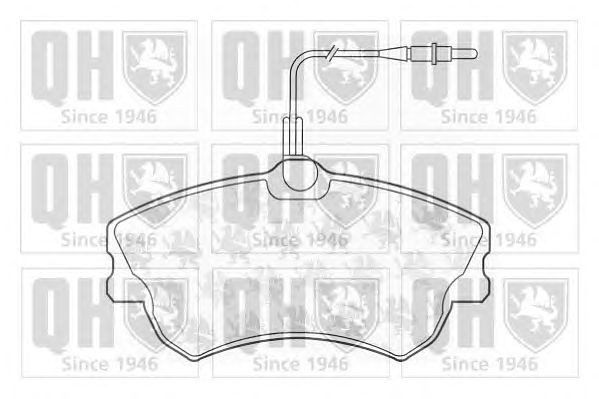 Тормозные колодки QUINTON HAZELL BP1065