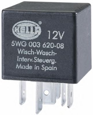 Реле прерывистого включения стеклоочистителя HELLA 5WG 003 620-081