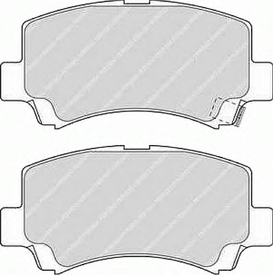 Тормозные колодки FERODO FDB1421