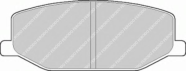 Тормозные колодки FERODO FDB396