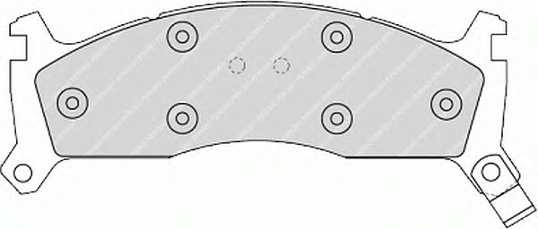 Тормозные колодки FERODO FDB976