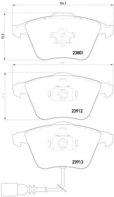Тормозные колодки MINTEX MDB2677