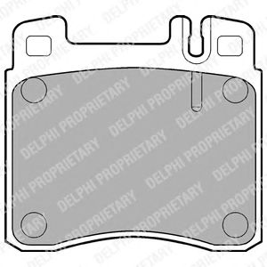 Тормозные колодки DELPHI LP840