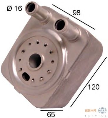 Масляний радіатор HELLA 8MO 376 778-021
