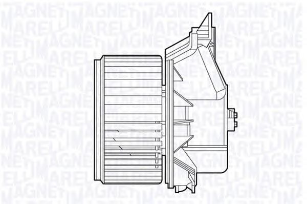 Вентилятор салону MAGNETI MARELLI 069412656010