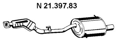 Глушитель EBERSPACHER 21.397.83