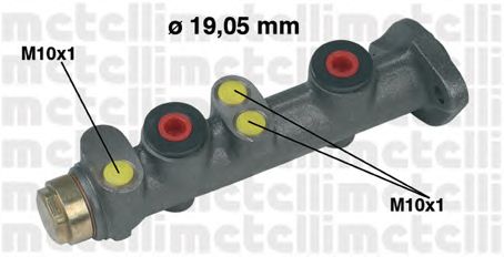 Главный тормозной цилиндр METELLI 05-0025