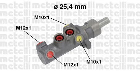 Главный тормозной цилиндр METELLI 05-0641