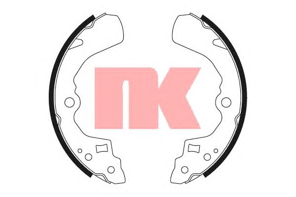 Тормозные колодки NK 2751524
