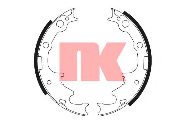 Тормозные колодки NK 2793630