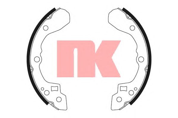 Тормозные колодки NK 2735679