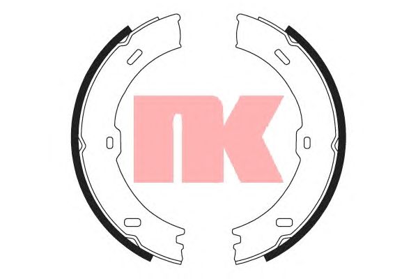 Тормозные колодки ручника NK 2733782