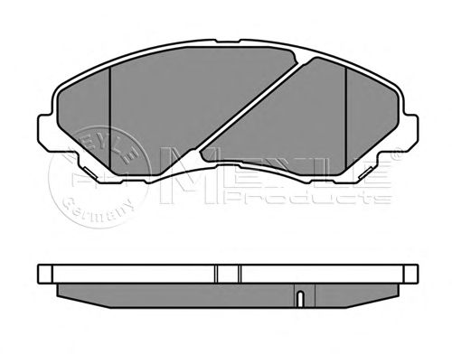 Тормозные колодки MEYLE 025 235 8416/W