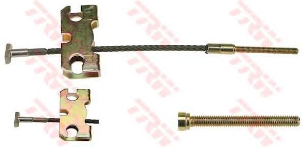 Трос ручника TRW GCH2628