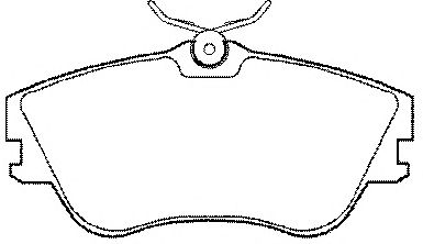 Тормозные колодки QH International BP772