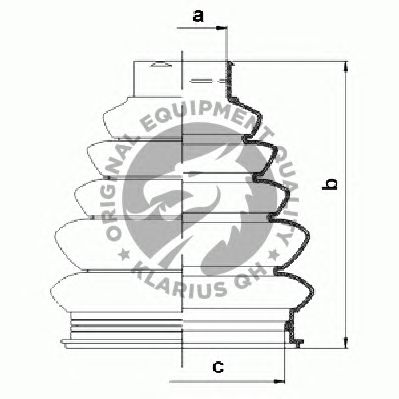 Комплект пыльника ШРУСа QH International QJB1110