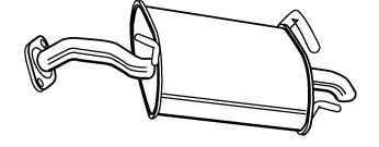 Глушитель WALKER 22391