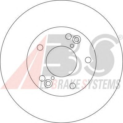 Тормозной диск A.B.S. 17206