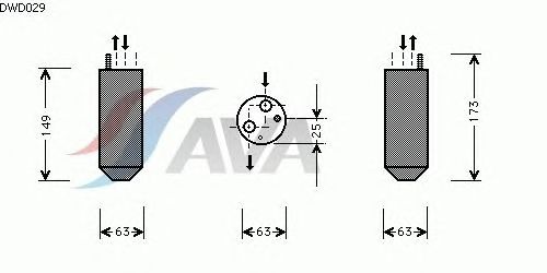 Осушувач кондиціонера AVA QUALITY COOLING DWD029