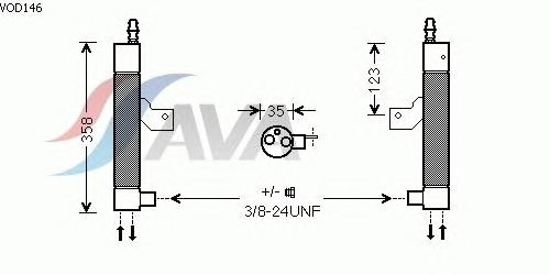 Осушитель кондиционера AVA QUALITY COOLING VOD146