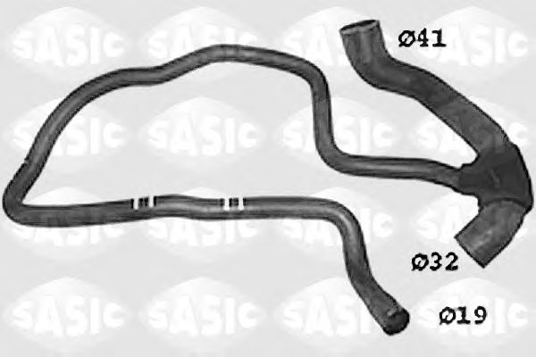 Шланг радиатора SASIC SWH6720