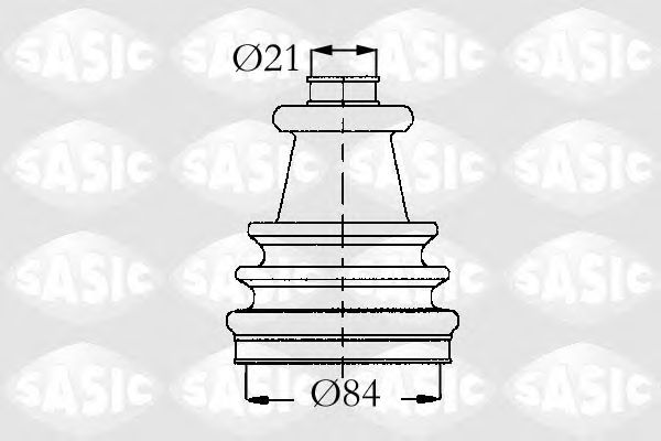 Комплект пыльника ШРУСа SASIC 4003426