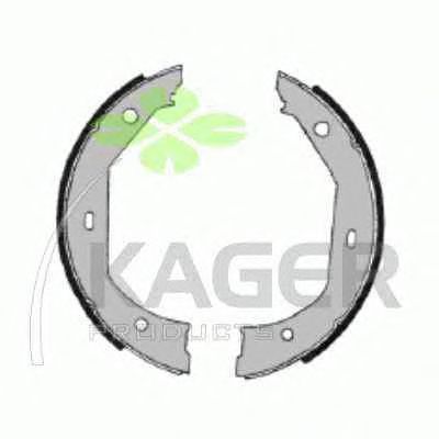 Тормозные колодки ручника KAGER 34-0427