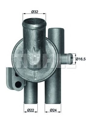 Термостат MAHLE ORIGINAL TH 27 86