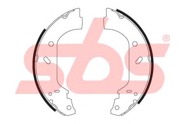 Тормозные колодки sbs 18492719588