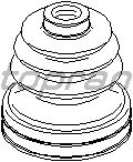 Пыльник ШРУСА TOPRAN 501 436