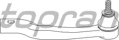 Наконечник рулевой тяги TOPRAN 400 637