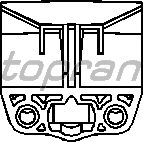 Планка успокоителя цепи TOPRAN 205 560