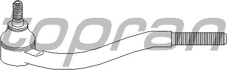 Наконечник рулевой тяги TOPRAN 720 418