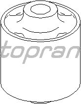 Втулка, балка моста TOPRAN 722 306