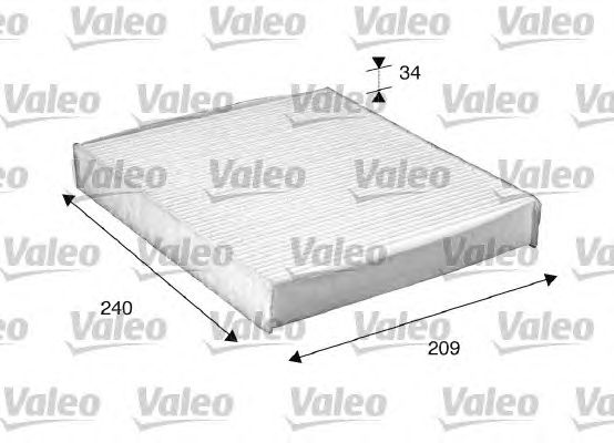 Фильтр салона VALEO 698882