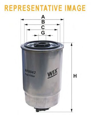 Топливный фильтр WIX FILTERS WF8395