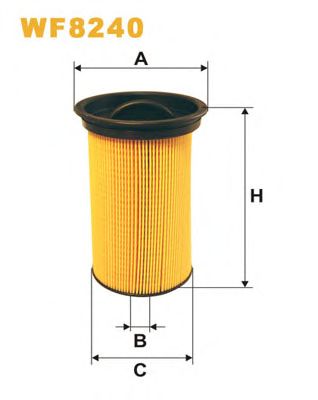 Топливный фильтр WIX FILTERS WF8240