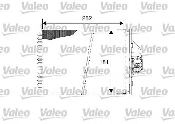 Радіатор опалення VALEO 812119