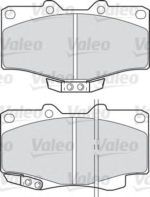 Тормозные колодки VALEO 598393
