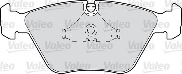 Тормозные колодки VALEO 598231