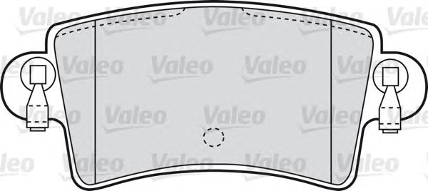 Тормозные колодки VALEO 598538
