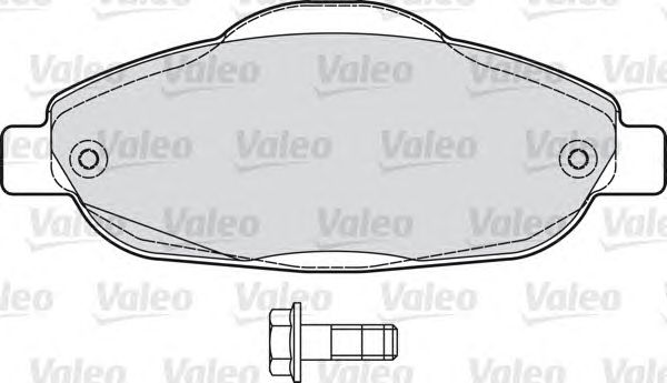 Тормозные колодки VALEO 598927