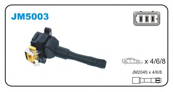 Катушка зажигания JANMOR JM5003