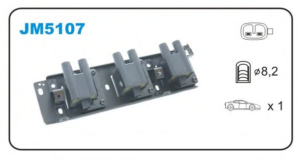 Катушка зажигания JANMOR JM5107