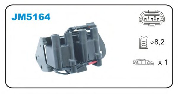 Катушка зажигания JANMOR JM5164
