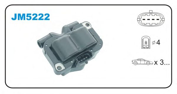Катушка зажигания JANMOR JM5222