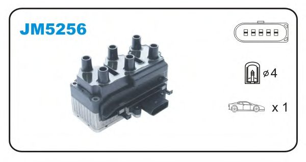 Катушка зажигания JANMOR JM5256
