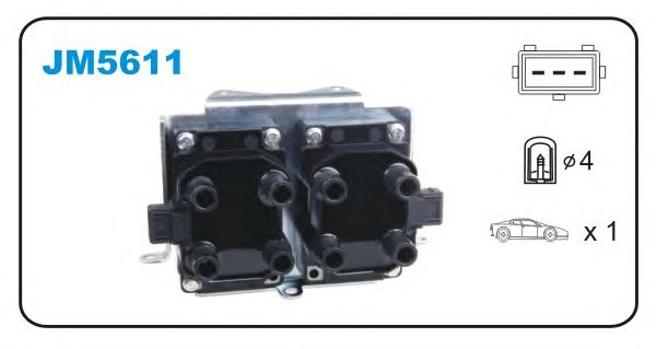 Катушка зажигания JANMOR JM5611