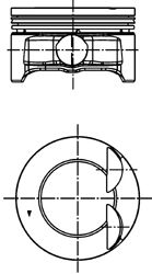 Поршень KOLBENSCHMIDT 40273620